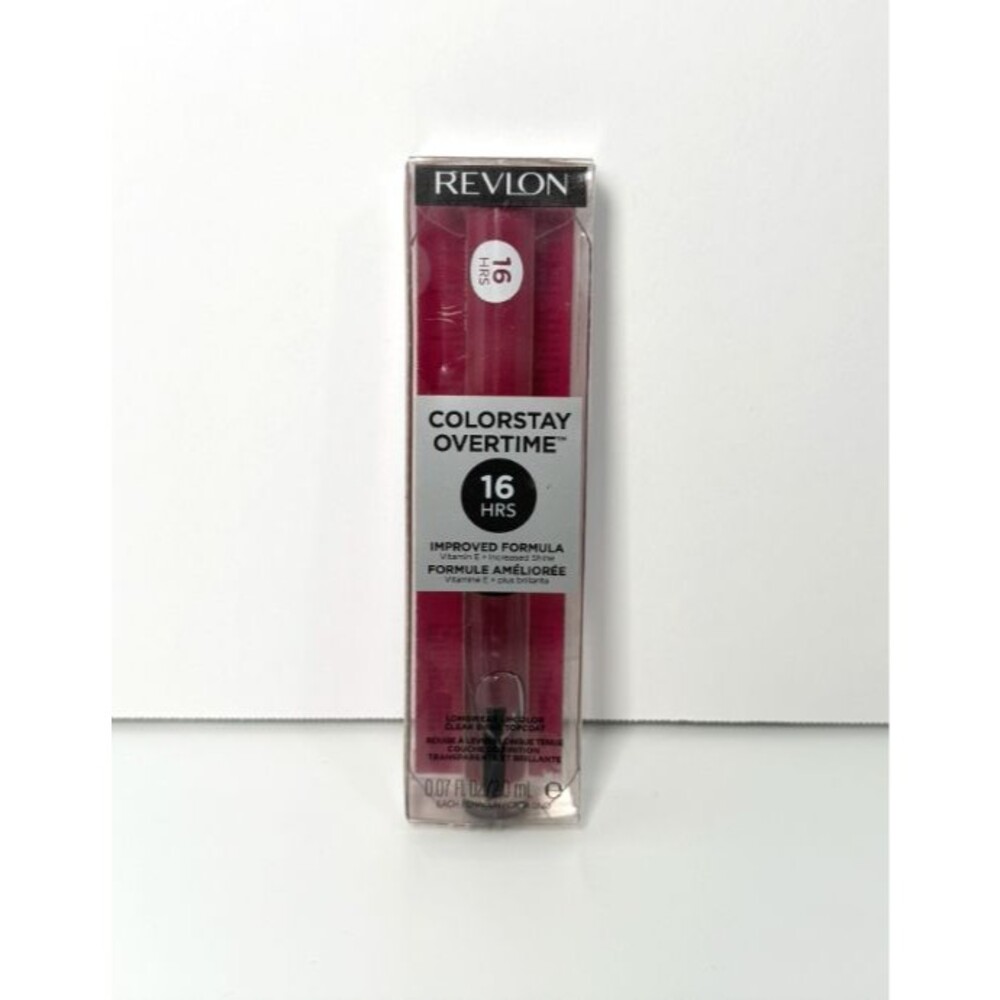 Revlon ColorStay Overtime Liquid Lipstick Perennial Plum High Shine Long Lasting
